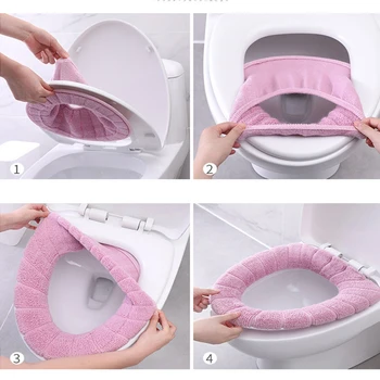 

Toilet Seat Cushion Cushion Sitting Condom Toilet Seat Cushion Fluffed Toilet Sticker