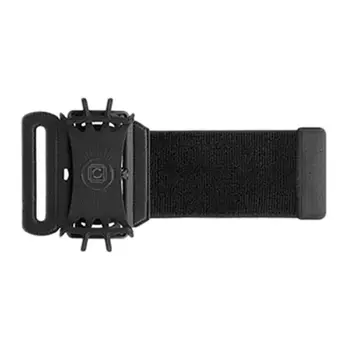 

H Running Armband 180 Degrees Rotatable Adjustable Silicone Phone Holder Case Outdoor Sports Arm Band Strap