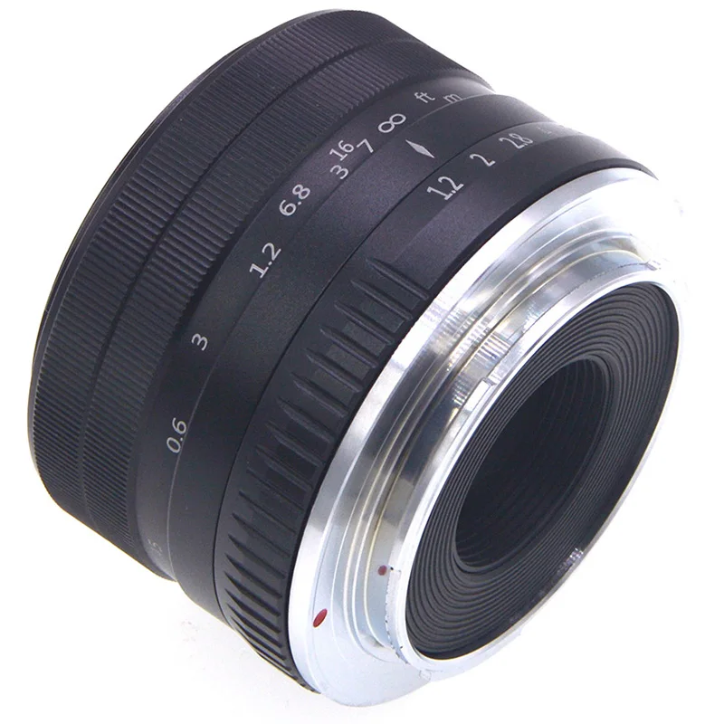 JABS 35 мм F1.2 Большая диафрагма Prime APS-C объектив камеры для sony E-Mount цифровая камера s NEX 3 NEX 3N NEX 5 NEX 5T NEX 5R NEX 6 7