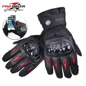 

Pro Biker Winter Warm Motorcycle Moto Raing Motocross Gloves Guantes Windproof Protective 100% Waterproof Motociclista Luvas