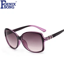FOENIXSONG, новые солнцезащитные очки для мужчин, брендовые, унисекс, Ретро стиль, Oculos de sol, женские солнцезащитные очки, винтажные очки, черная оправа