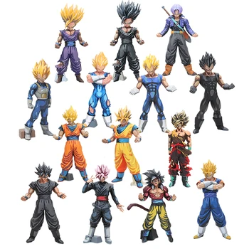 

Dragon Ball Super Saiyan 4 son goku black MSP Vegeta gohan vegetto trunks Figures Collection Model Toys Comics Color Version