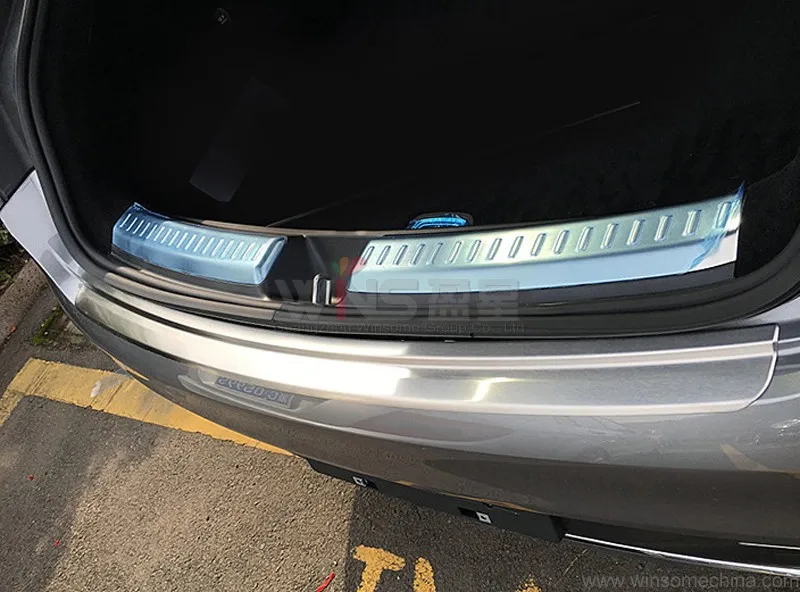For Mercedes Benz GLE Coupe 2015-2017 Rear Bumper Trim Chrome Stainless Steel Car Styling Accessories | Автомобили и мотоциклы