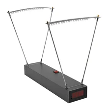 Велоциметрия Рогатка скорость измерительный инструмент Pro лук скорость измерительный инструмент Алюминиевый сплав Профессиональный E9900-X
