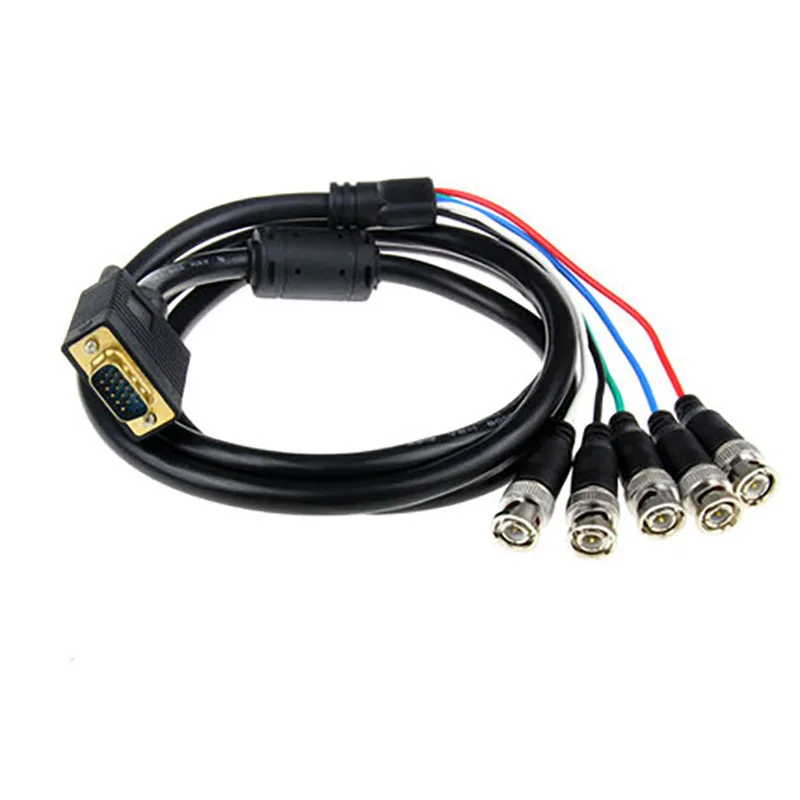 RGBHV Video HDB15 Ke 5 BNC RGB Kabel 