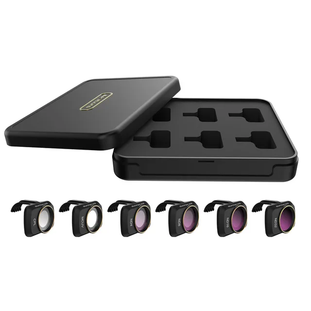 6pcs filter Фильтр для объектива камеры MCUV ND4 ND8 ND16 ND32 CPL ND/PL фильтры для Mavic Mini - Цвет: 6pcs filter