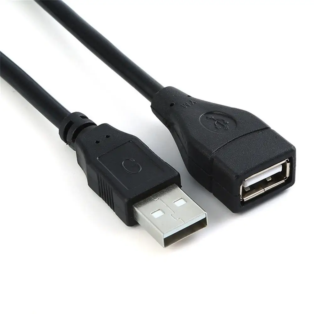 1/1.5M USB Extension Cable Super Speed USB 2.0 Male To Female Cable Data Synchronize USB2.0 Extension Line Cables#1023