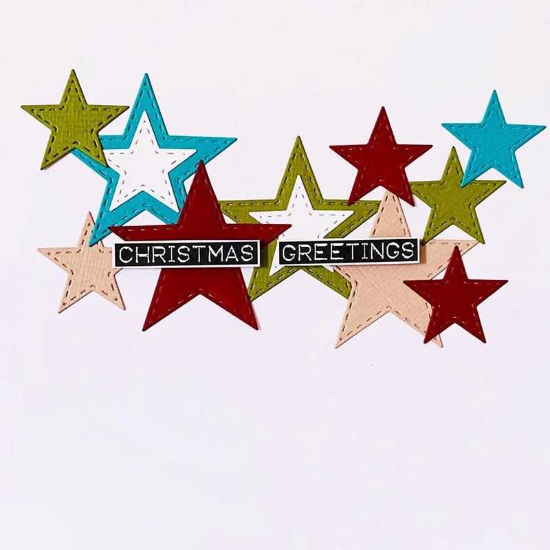 

Star Metal Cutting Dies For DIY Scrapbooking Embossing Photo Paper Cards Making Crafts New 2019 Diecuts