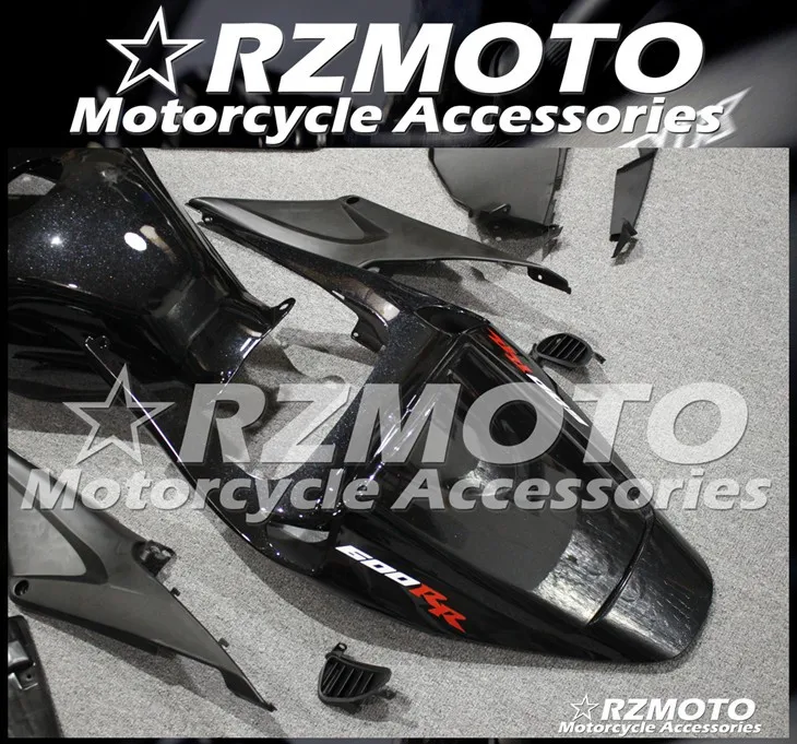 4 подарки ABS мотоцикл полный обтекатель комплект подходит для CBR600RR F5 2005 2006 05 06 cbr600 600RR тела набор черный