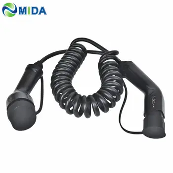 

Duosida Fast EV Charger 16A 5m Type 2 to Type 2 EV Charging Cable IEC 62196-2 EV Plug
