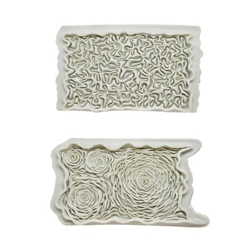 

DIY Bakery Pleated Rose Lotus Leaf Modeling Fondant Cake Decoration Chocolate Clay Silicone Mould