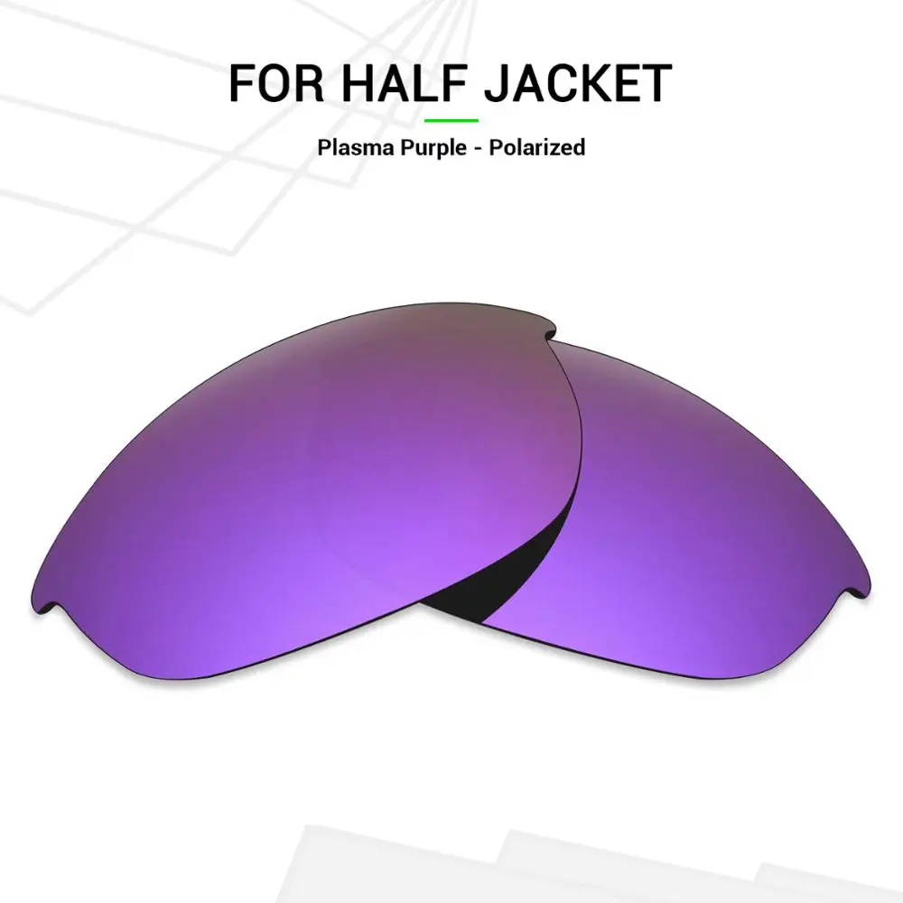 Mryok POLARIZED Replacement Lenses for Oakley Half Jacket Sunglasses Plasma Purple | Аксессуары для одежды