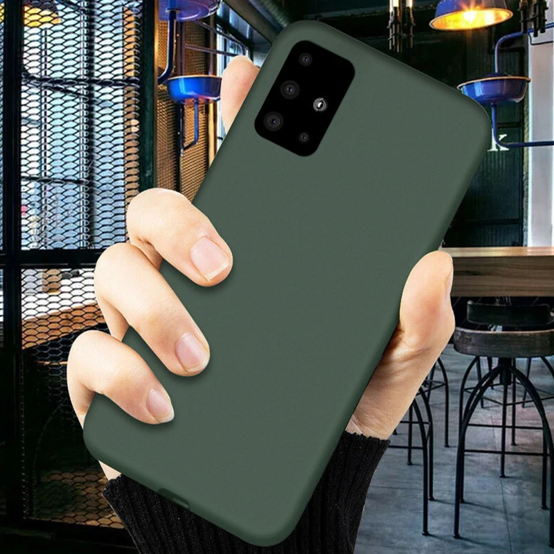 For Samsung Galaxy A51 A70 A71 A50 A40 A30 A20 A10 Case Solid Color Silicone Case For S20 S7 S8 S9 S10 Plus s10e Note 9 8 10 For Samsung Galaxy A51 A70 A71 A50 A40 A30 A20 A10 Case Solid Color Silicone Case For S20 S7 S8 S9 S10 Plus s10e Note 9 8 10