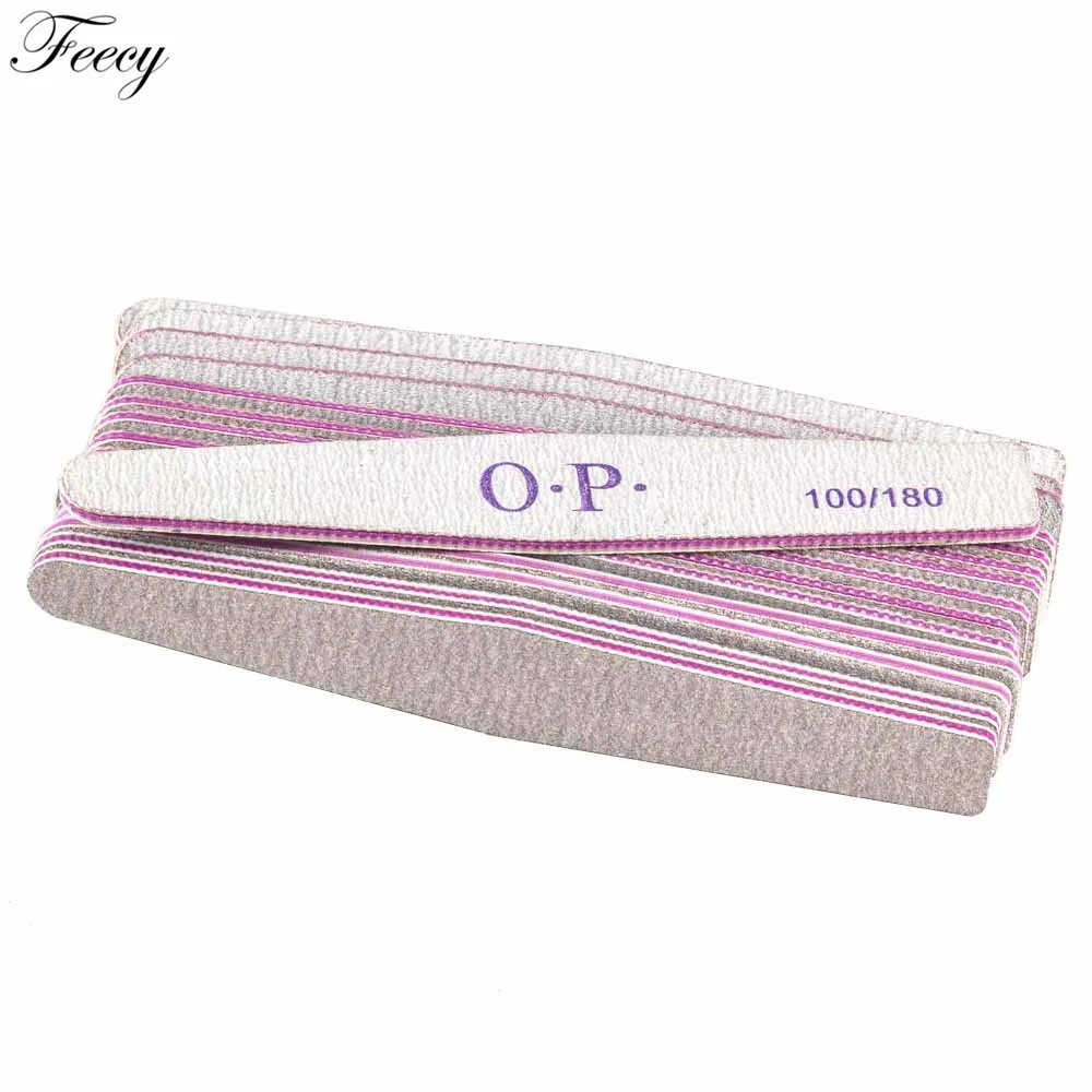 NA1003 10pcs Пилочки для ногтей 10 шт./лот 100/180 прочная шлифовальная зернистость шлифовальный буфер полировальный пилочка инструмент для ногтей деревянные пилочки для маникюра наждачная бумага - Цвет: NA1003 10pcs