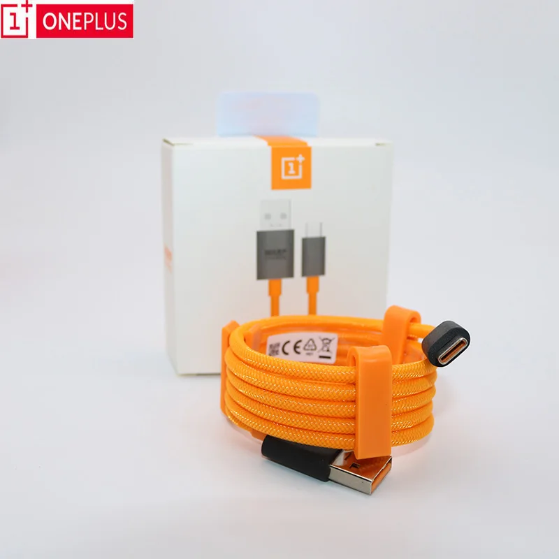 

Original Oneplus 7 6t 6 5t 5 3t 3 Mclaren Cable 6T USB Type C warp Dash Charge Fast Charging USB-C Oneplus Orange 1m 5v 4a
