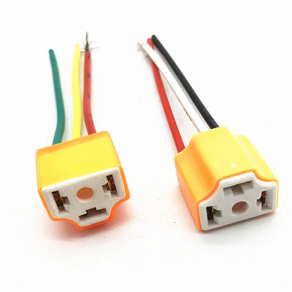 2 шт. керамические коннекторы для светодиодных ламп H4 / 9003 HB2| |