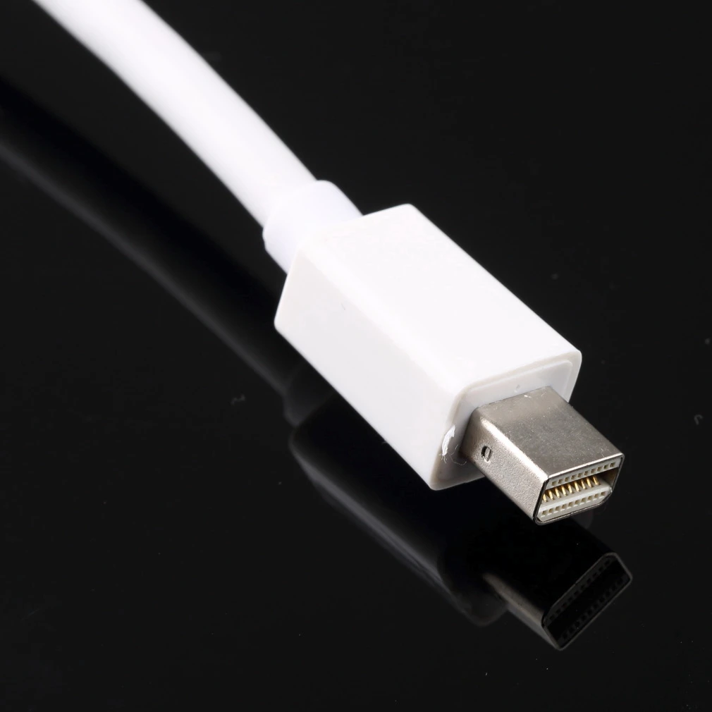 Мини 3-дюймовый DisplayPort DP To VGA Кабель-адаптер для ноутбука