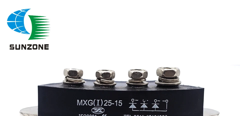retificadora de diodo trifásico de 25a 1500v mxg (i) 25-15 mxy (i) 25-15