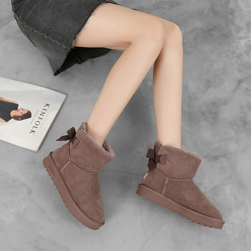 Malemonkey/ г., Size35-40 Зимние Модные женские ботинки женские зимние ботинки классические женские Ботинки Ботильоны на шнуровке с круглым носком