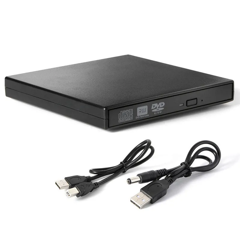 Внешний DVD Оптический привод USB 2,0 DVD-ROM-плеер CD/DVD-RW записывающее устройство портативное устройство для Windows Mobile PC