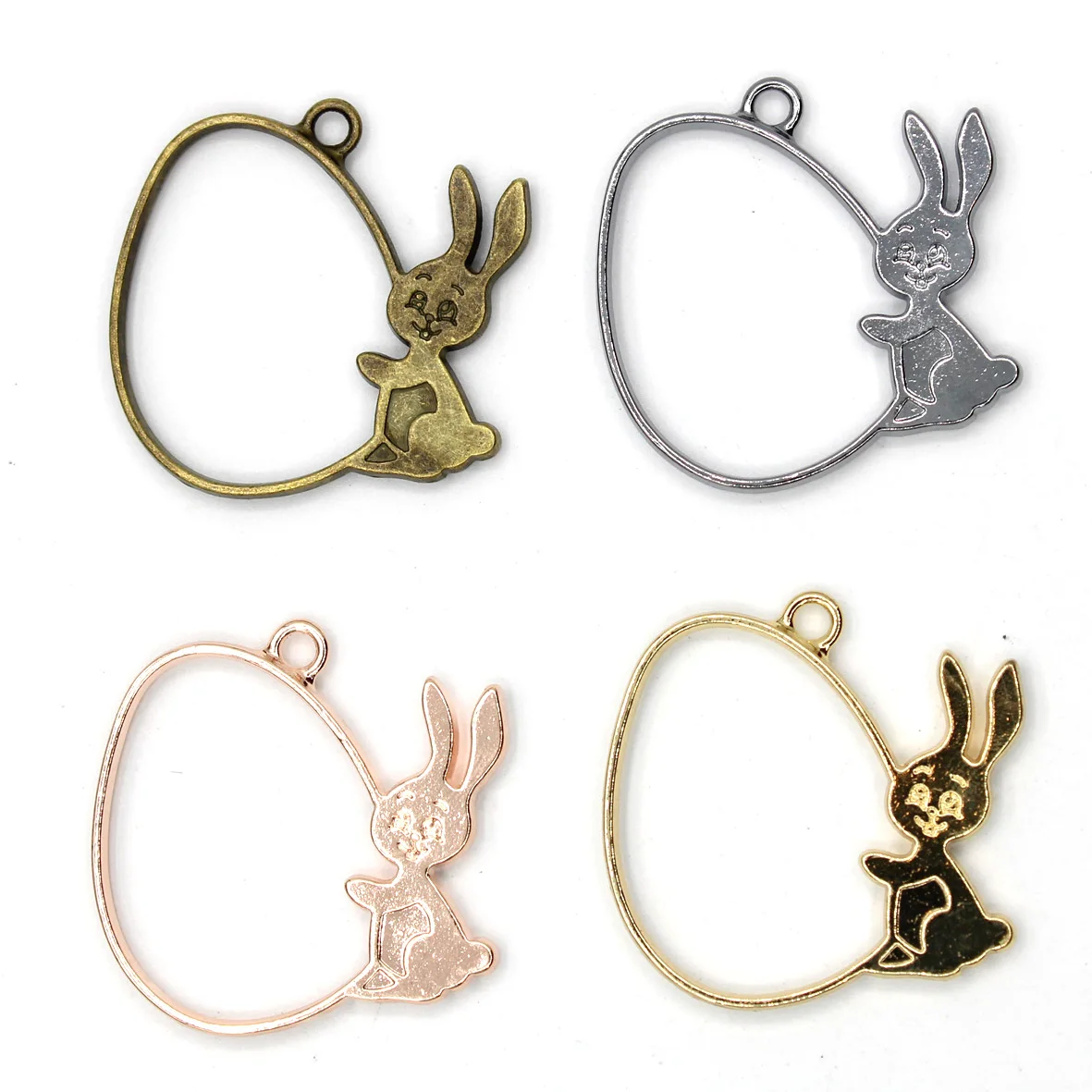 

Metal Hollow Embossing Frame Resin Jewelry Making Frame Necklace Earring Pendant Mould 5pcs/lots Thanksgiving 5 colors