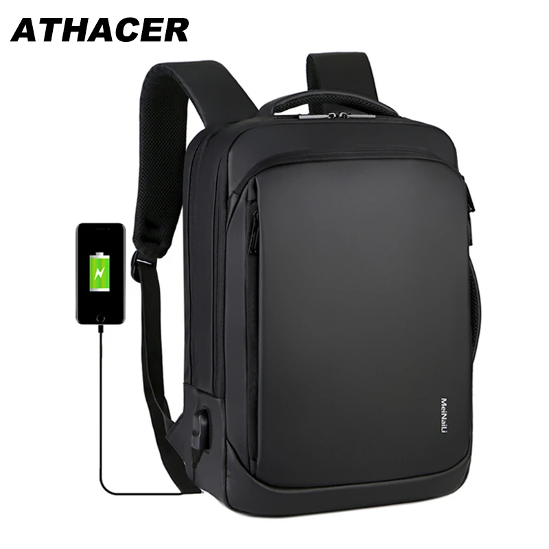 Miglior Multifunzionale Del Computer Portatile Zaino Per Gli Uomini Anti Furto Sacchetto di Ricarica USB Grande Capacità Usura Resistere Viaggi D affari sacchetto di Scuola Dello Zaino