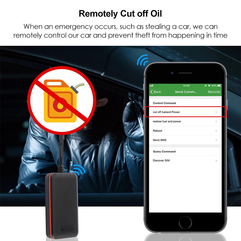 Продажа font b Gps b font трекер для автомобиля водонепроницаемый IP66 2G GSM Rastreador мини font b gps b font локатор отрезать масло превышение скорости вибрации сигнализации гео забор ...