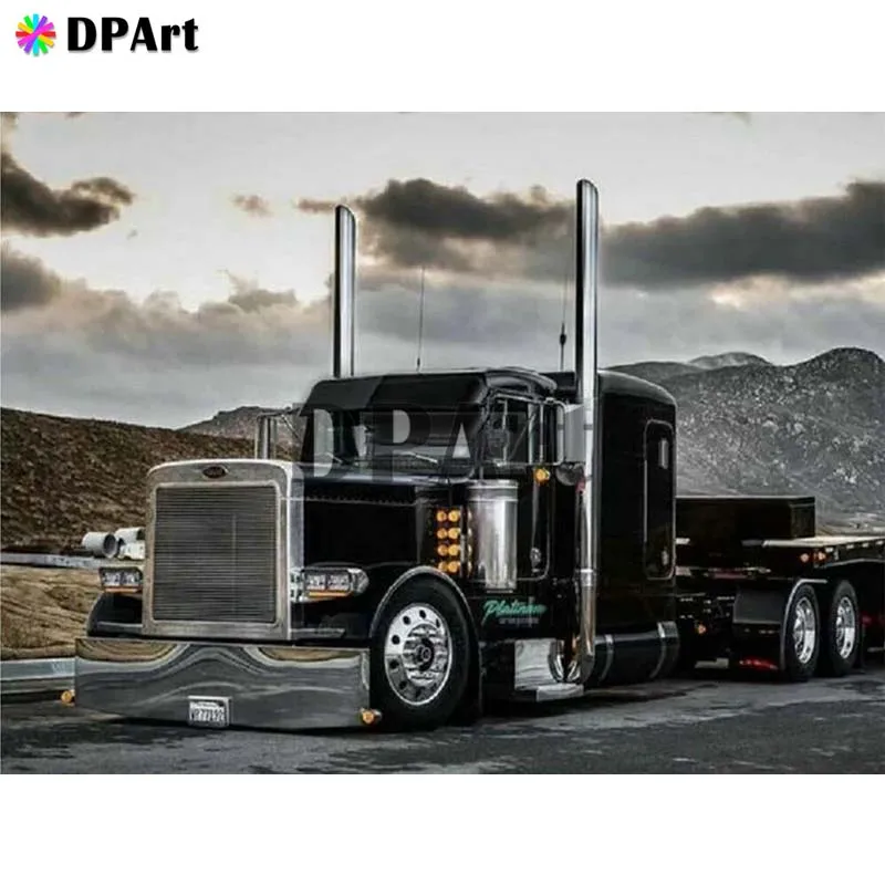 

Diamond Painting 5D Full Square/Round Drill Truck Daimond Embroidery Painting Cross Stitch Mosaic Crystal Picture Wall Art M1161