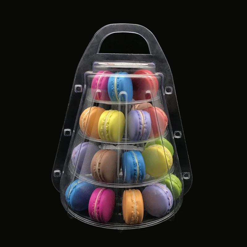 4/6 Layer Macaron Display Stand Cupcake Tower Rack Cake Stand Versatile Tower Wedding Birthday Dessert Decorating Bakeware