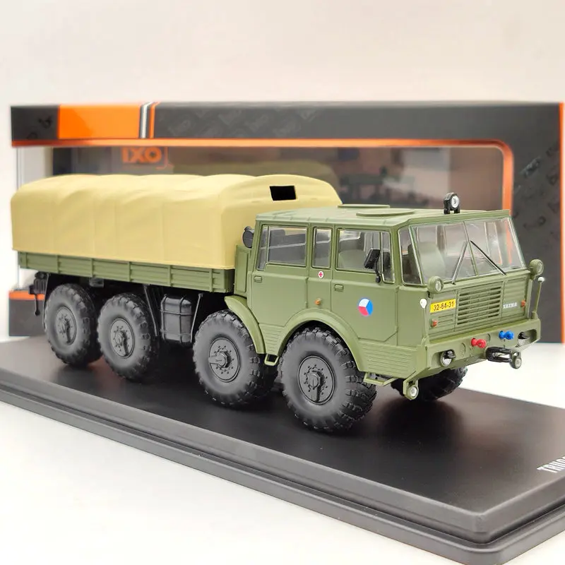 IXO 1:43 Tatra 813 8X8 KOLOS 1968 грузовик бежевый литой под давлением модели Ограниченная