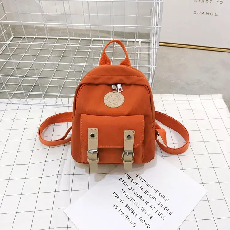 Fashion Women Backpack New High Quality Zipper Female Backpacks Small Teenage School Bag Double Belt Mini Shoulder Bags