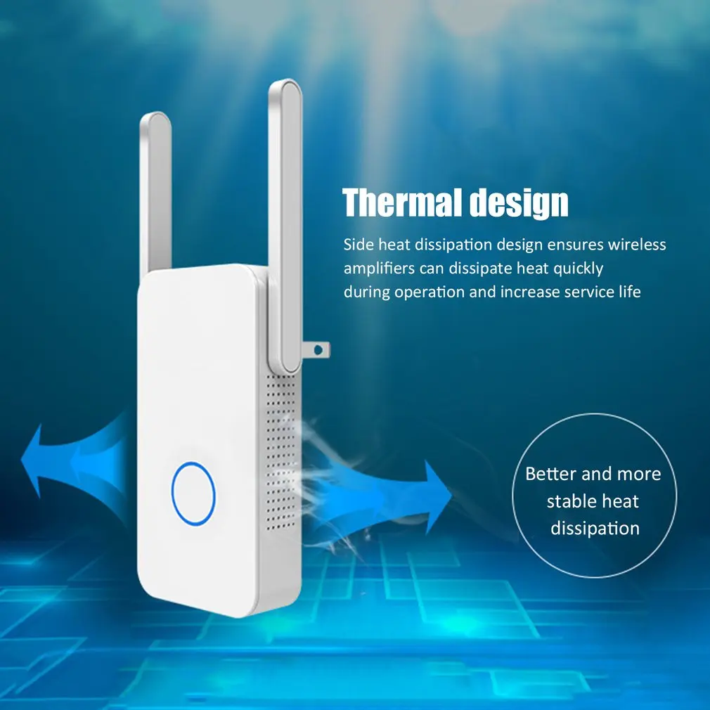 CF-WR752AC WiFi расширитель диапазона 1200 Мбит Мини-репитер WiFi усилитель диапазона беспроводной N Мини маршрутизатор