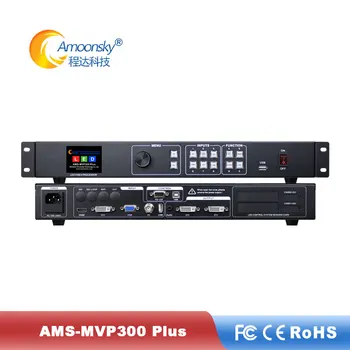 

Brazil led video processor AMS-MVP300plus support 2pcs sending card like Ts802d HDMI video controller for full color led display
