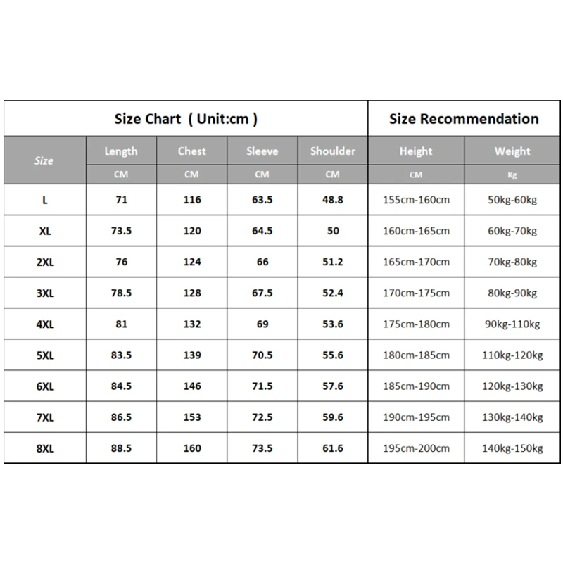 Plus Size 5xl 6xl 7xl 8xl Men Outdoor Jackets Large Autumn Winter Men's Jacket Waterproof Windproof Outwear Windbreakers Male 6