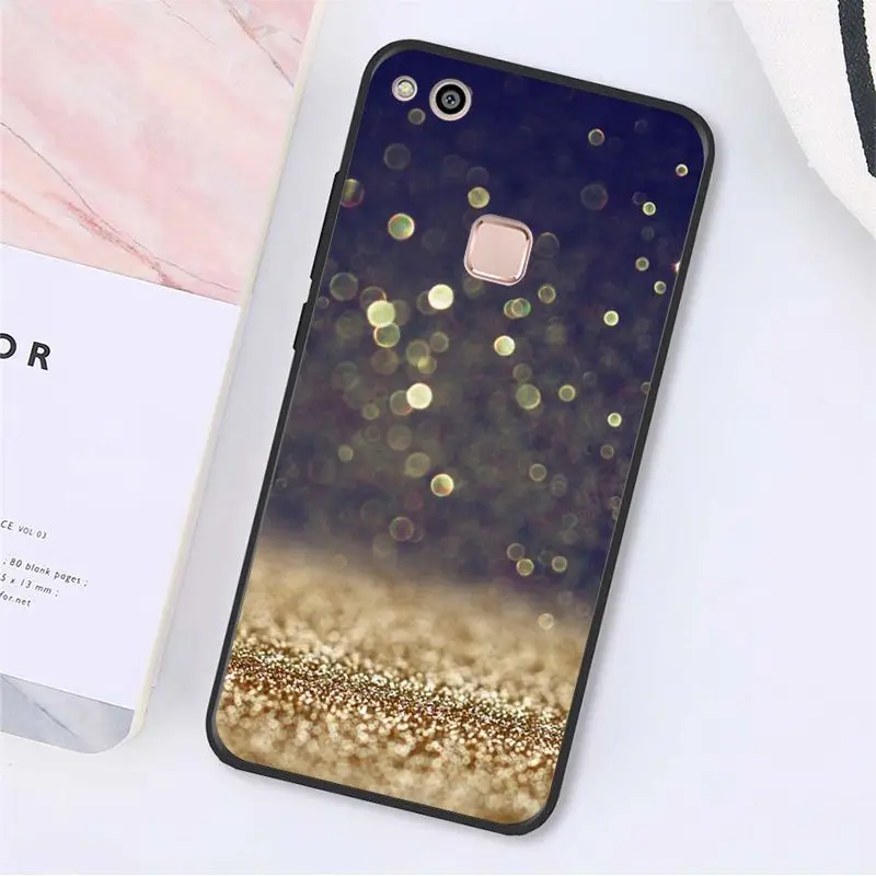 Yinuoda розовое золото, Розовый Блестящий чехол для телефона для Huawei Y5 II Y6 II Y5 Y6 Y7Prime Y9