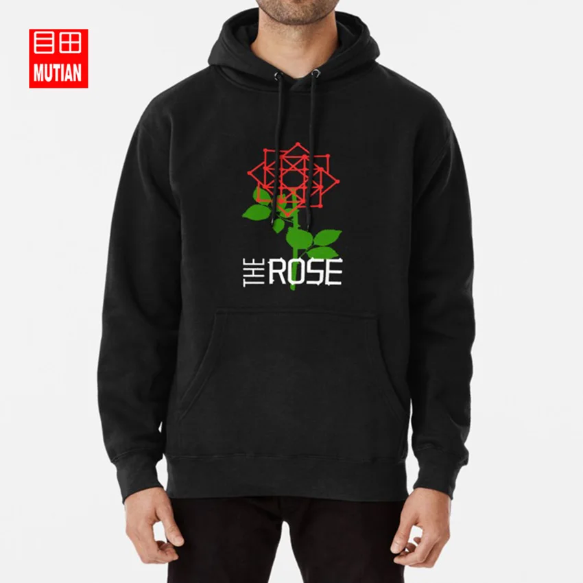 Толстовки с капюшоном с логотипом розы dojoon hajoon jaehyeong, Корейская группа ROSE j star company k rock