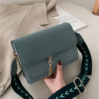 

Ladies 2020 Bag Frosted Retro Luxury Shoulder Bag Senior Designer Bag Wide Shoulder Strap Leather Diagonal Bag Fashion Mini Bag