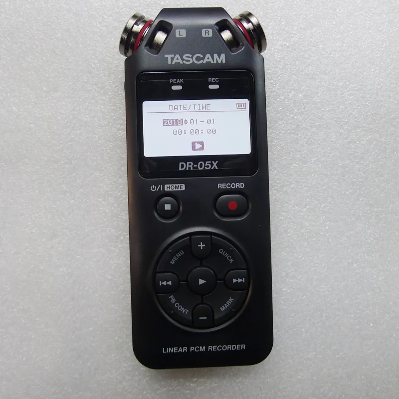 2020 оригинальный Tascam dr-05X цифровая записывающая ручка Профессиональный диктофон