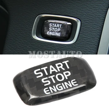 

ABS Engine Start Stop Switch Button Frame Cover Trim For Volvo XC60 V40 V60 S60 S80 1pcs