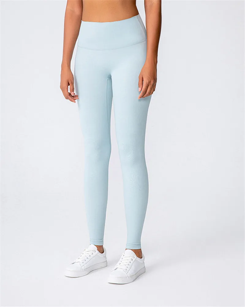 Lulu Quality Leggings Sport Women Fintess Tight High Waist Yoga Pant Butter Soft Gym Clothe 100%squat Proof Compression Athletic