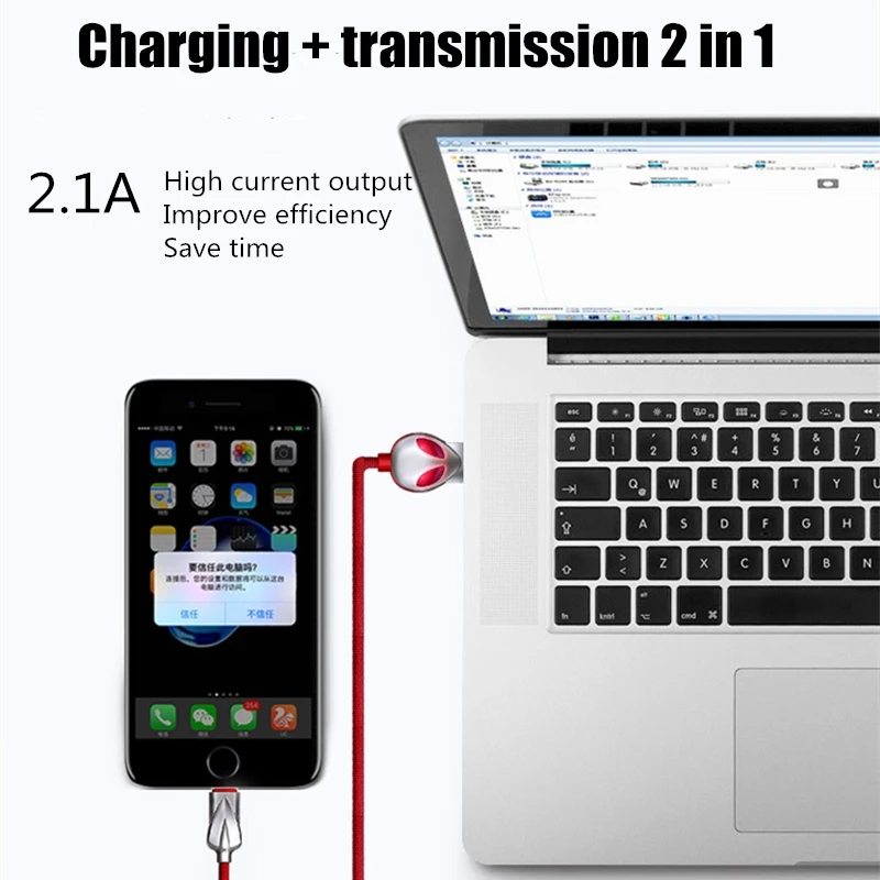 Тип кабель для зарядки данных USB модный Смартфон быстрая зарядка быстрая Синхронизация данных для type-C Android Micro USB провод из сплава