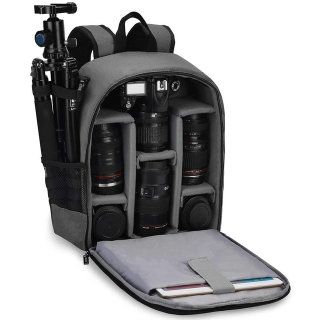 Sac à dos étanche pour appareil photo reflex numérique sans miroir, sac  pour appareil photo reflex
