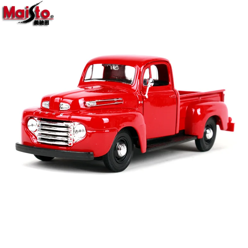 Винтажный пикап Maisto 1:24 Ford модель автомобиля из сплава литья под давлением