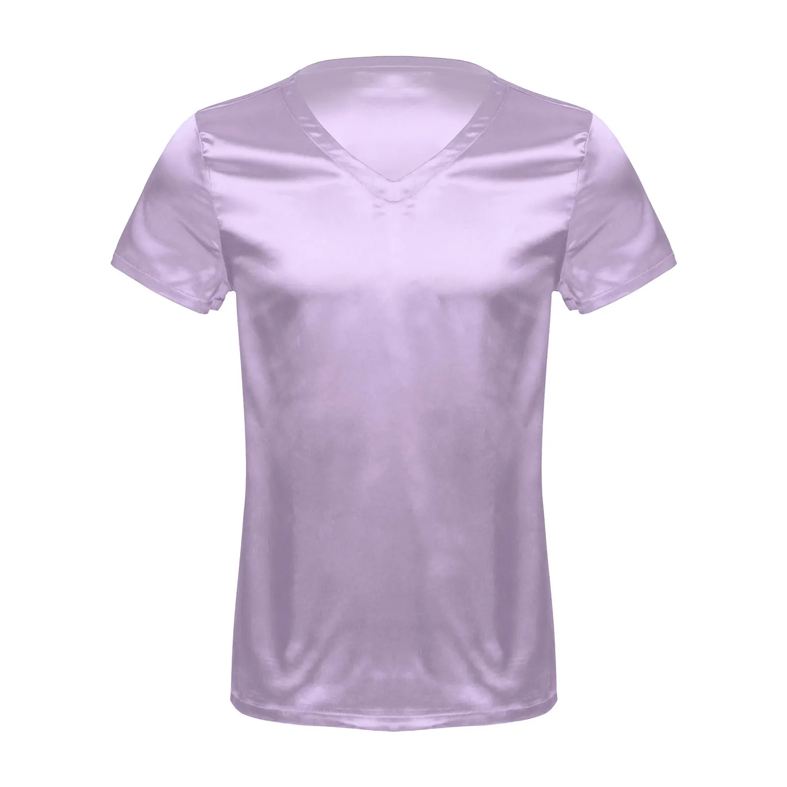 Profondo Scollo A V T Shirt Per Gli Uomini Low Cut Scoop Tee - Foto 5