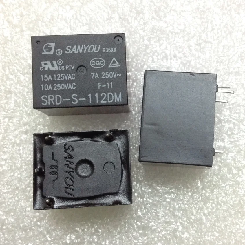 10pcs!! Brand New 12v 4pins Power Relay Srd-s-112dm In Stock ~ - Relays ...