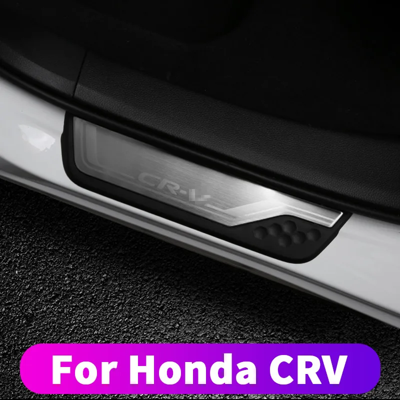 Для Honda CRV CR-V дверные педали модифицированные crv пороговые защитные полосы анти-грязный и устойчивый к царапинам корпус dec