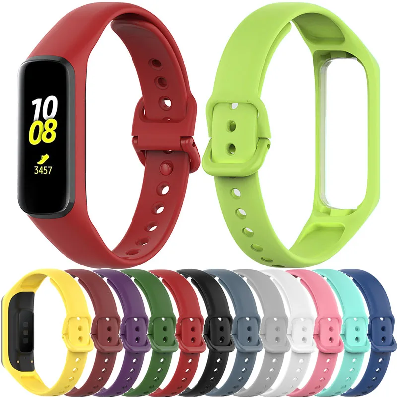 

Силиконовый ремешок для Samsung Galaxy Fit 2 SM-R220, сменный спортивный браслет