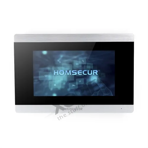 HOMSECUR " IP Cat5 видео домофон безопасности с сенсорным экраном монитор BC031IP-B+ BM715IP-S