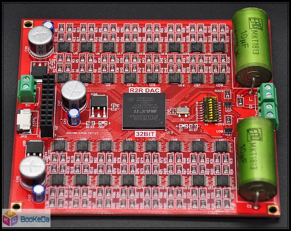 R2R DSD PCM DAC полностью дискретный 32-битный декодирующая плата прямая разрешение двойная решение автоматической идентификации Дисплей