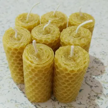 

Beeswax Handmade Candle Kids Birthday Art Yellow Candle Cute Bulk Velas Decorativas Perfumadas Christmas Decoration DD60LZ
